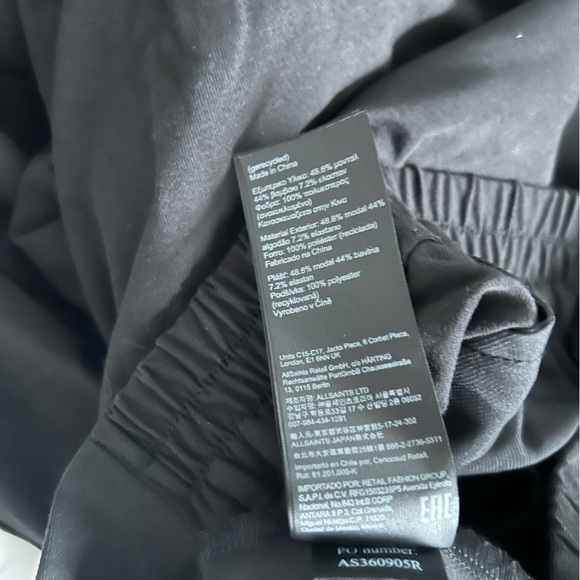 Like new all saints black suit - Picture 4 of 5